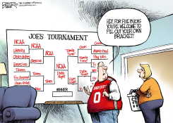 PERSONAL BRACKET  by Nate Beeler