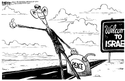 OBAMA OUT OF GAS by Rick McKee