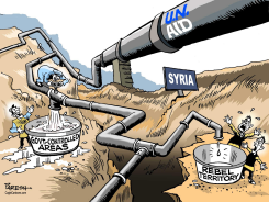 AID FOR SYRIANS  by Paresh Nath