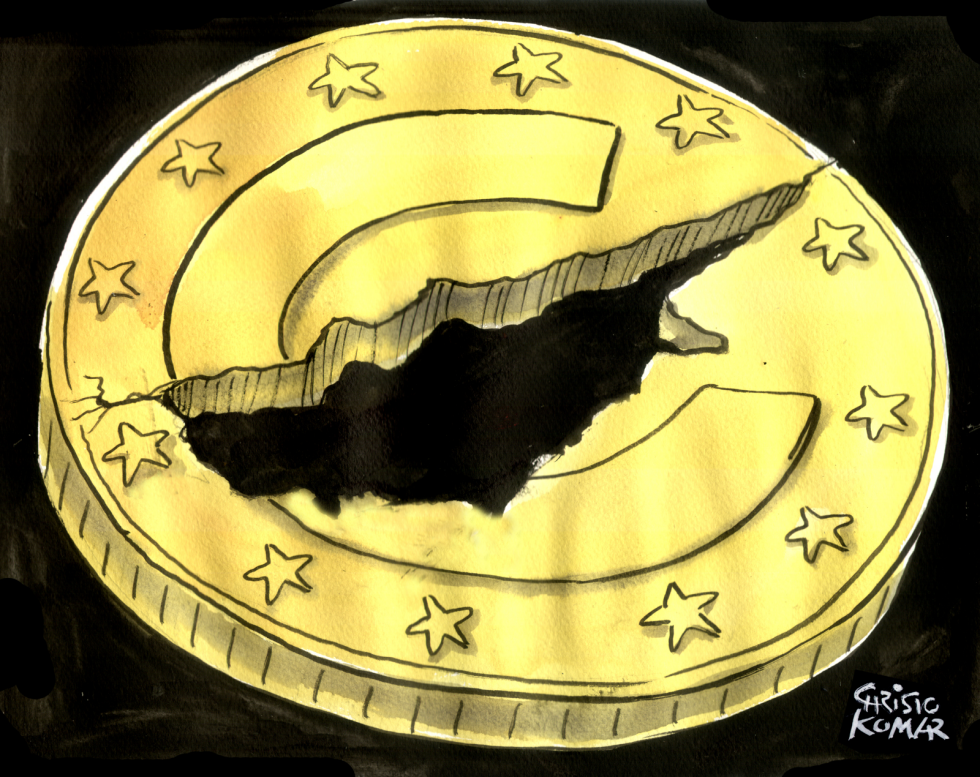  CYPRIOT EURO COIN by Christo Komarnitski