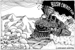 BUSH ENERGY BILL BLOCKED by Monte Wolverton