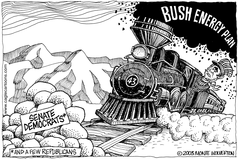 Bush Energy Bill Blocked
