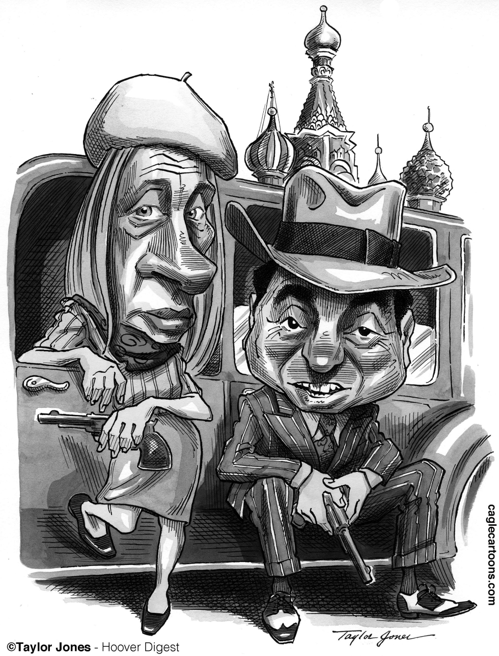 PUTIN AND BEREZOVSKY - ONCE ALLIES by Taylor Jones