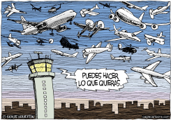 APAGONES EN TORRES DE TRAFICO AEREO /  by Monte Wolverton