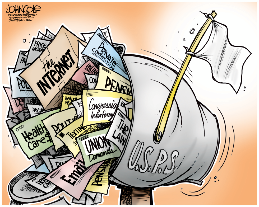 USPS surrender COLOR