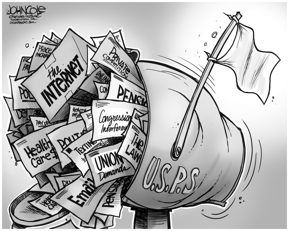 USPS surrender BW