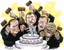 GAY RIGHTS AND THE SUPREME COURT by Daryl Cagle