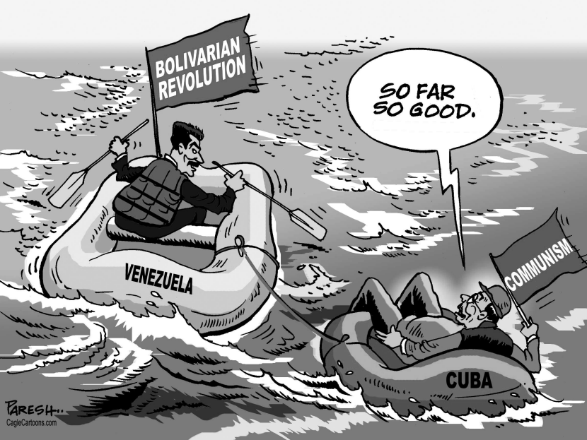 Cuba and Venezuela