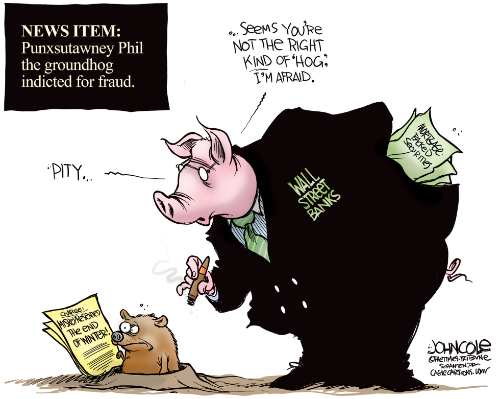Groundhog indicted COLOR