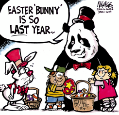 EASTER BUNNY by Steve Nease