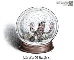 ATRAPADO EN EL INVIERNO /  by Adam Zyglis