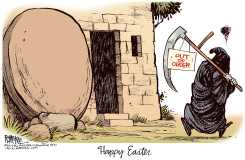 EASTER OUT OF ORDER  by Rick McKee
