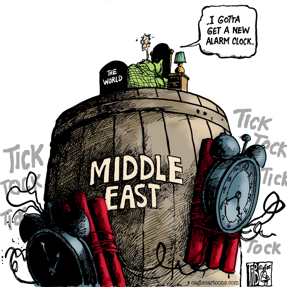 Middle East Alarm Clock COLOR