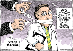 GLOBAL WARMING GAG  by Monte Wolverton