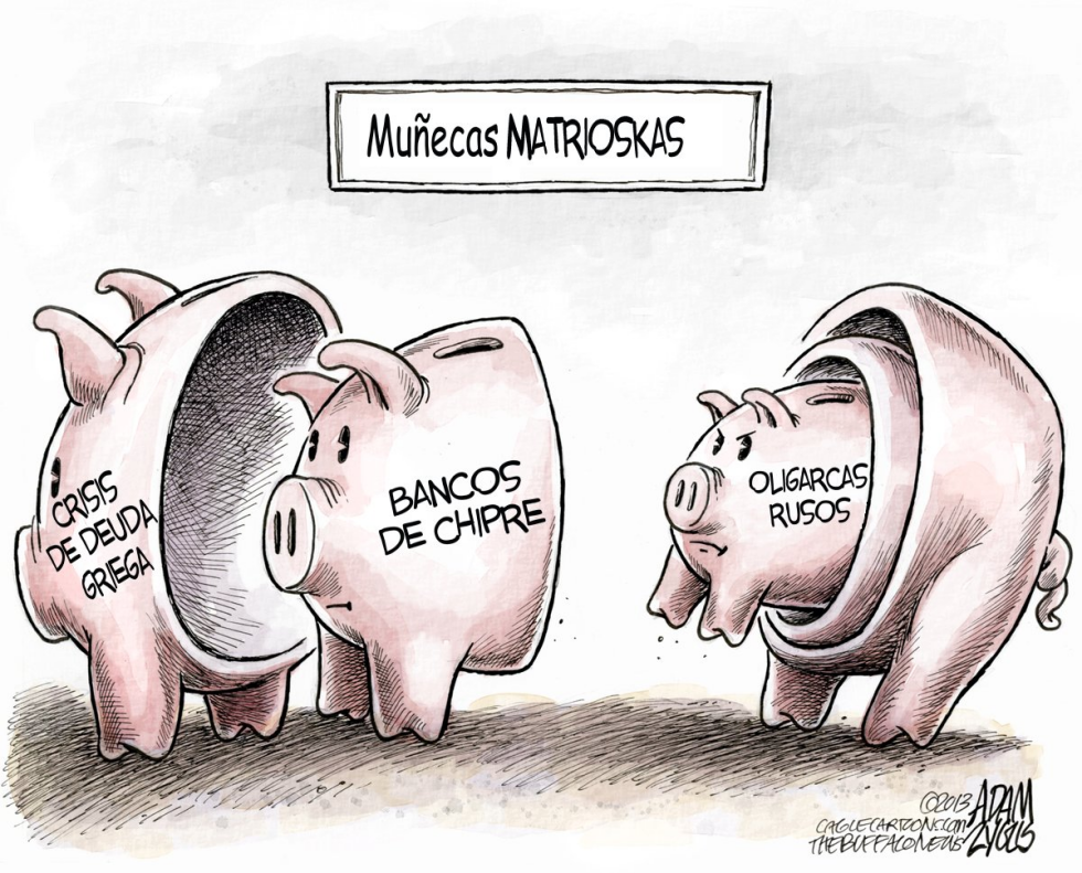  BANCOS DE CHIPRE by Adam Zyglis