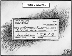 DEADLY WEAPON by Christopher Weyant