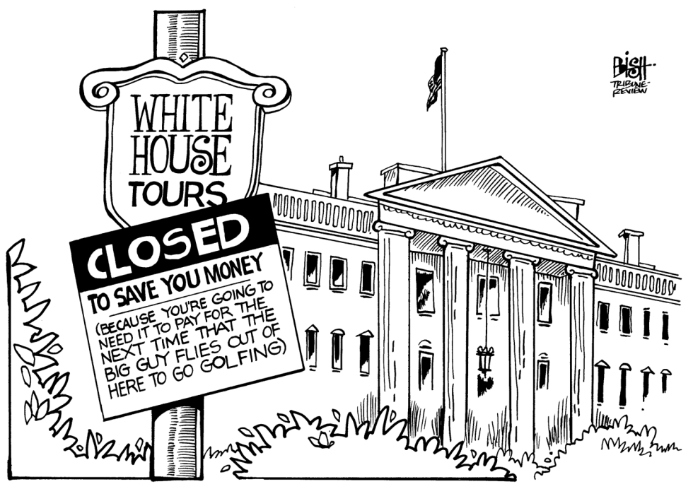 WHITE HOUSE TOURS, B/W