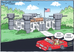 SECURITY  by Bob Englehart