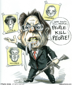 WAYNE LAPIERRE - BAD GUYS WITH GUNS -  by Taylor Jones