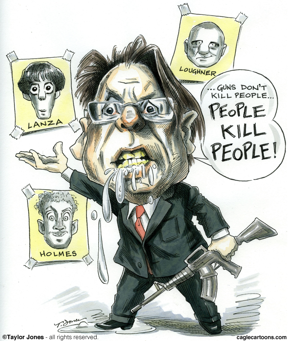 Wayne LaPierre - Bad Guys with Guns - COLOR