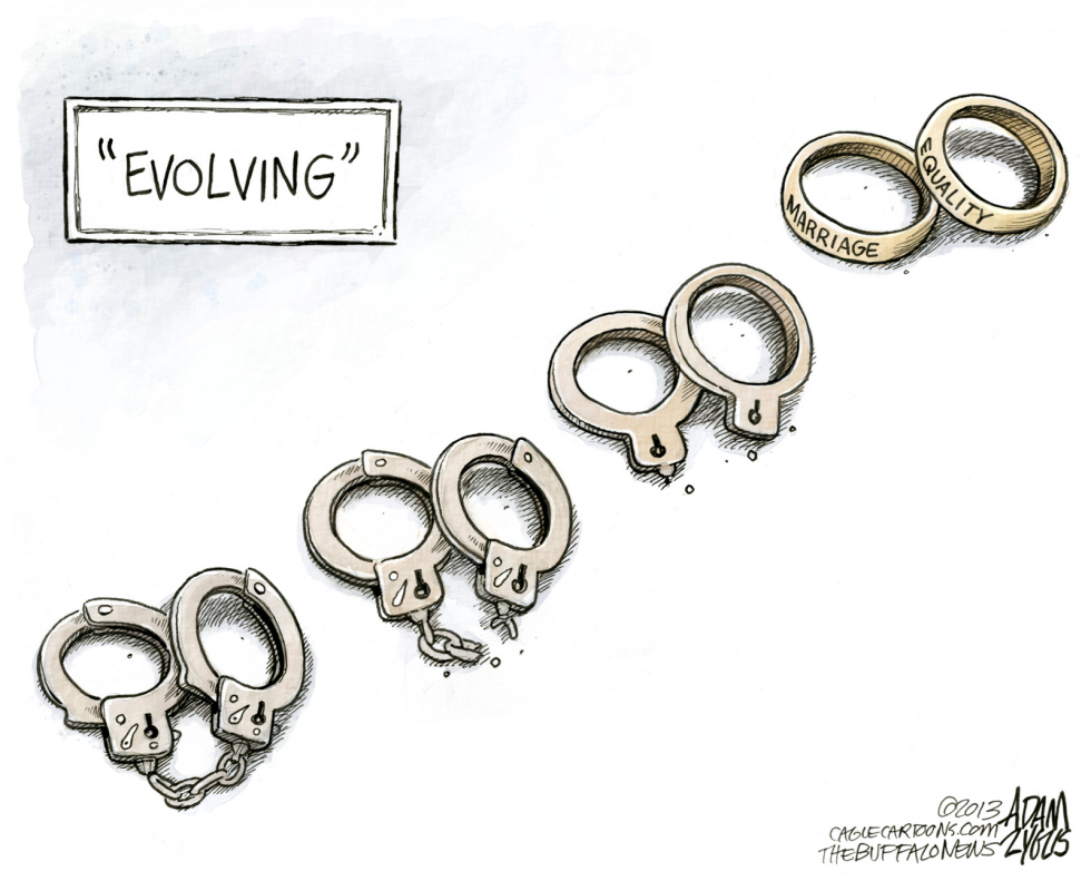  MARRIAGE EQUALITY by Adam Zyglis