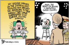 CRAZY KIM JUNG UN by Bruce Plante