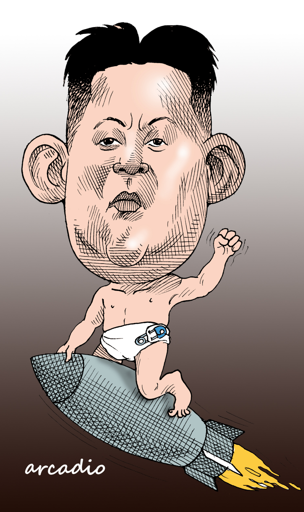 El loco chico de Corea del Norte