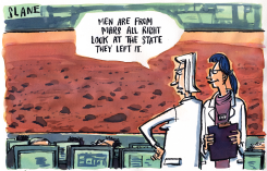 MEN FROM MARS by Chris Slane