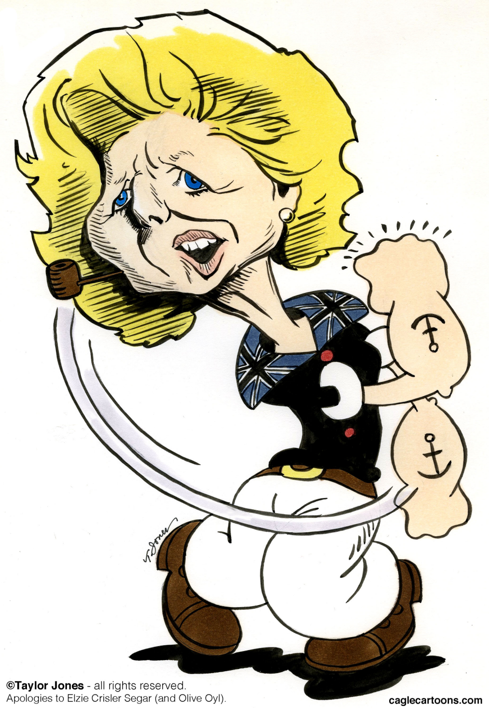 Margaret Thatcher 1925-2013 - COLOR