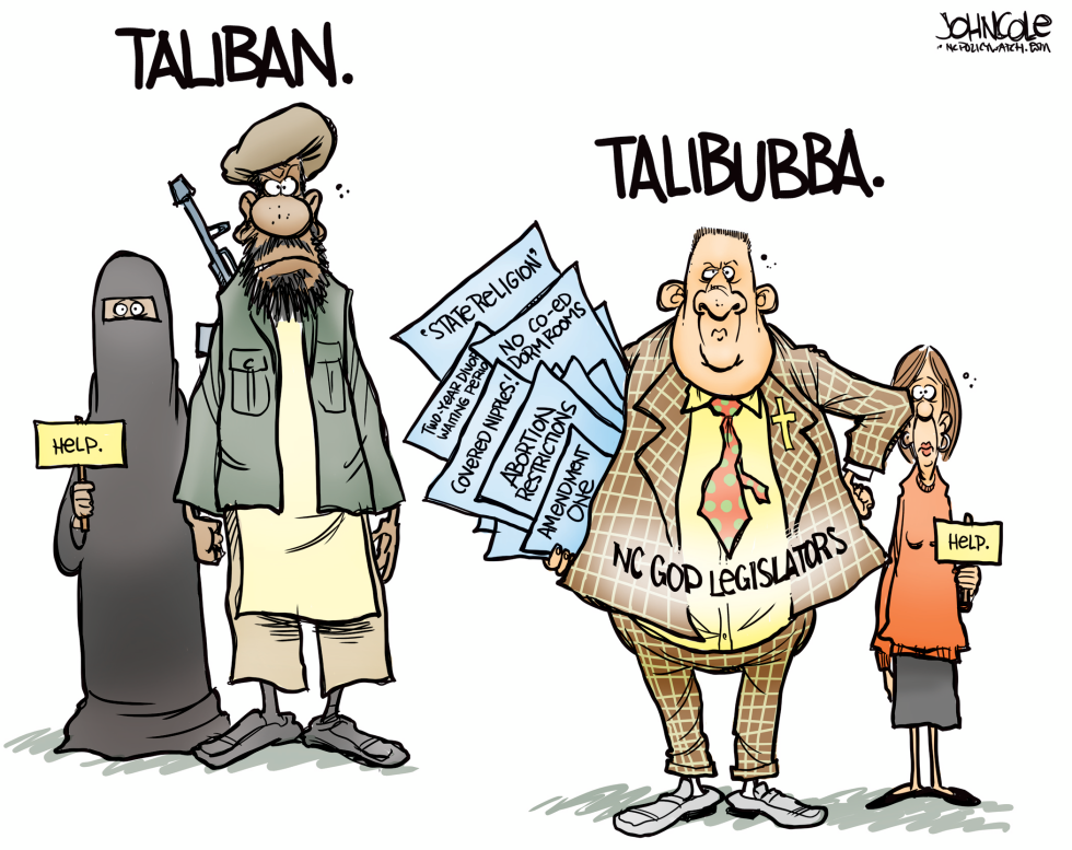 LOCAL NC -- Taliban and Talibubba COLOR