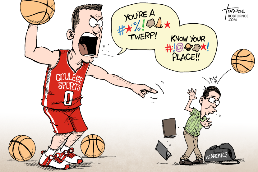 College Sports Versus Academics