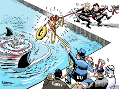 SYRIA RESCUE MISSION  by Paresh Nath