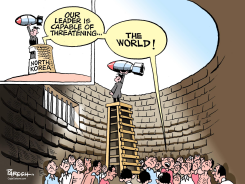 KIM AND NORTH KOREA  by Paresh Nath