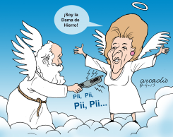 SOY LA DAMA DE HIERRO  by Arcadio Esquivel