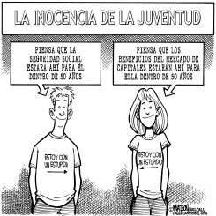 LA INOCENCIA DE LA JUVENTUD by R.J. Matson