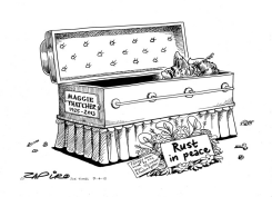 IRON LADY by Zapiro