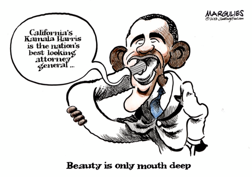 Obama gaffe color
