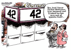 JACKIE ROBINSON FILM 42 by Jimmy Margulies