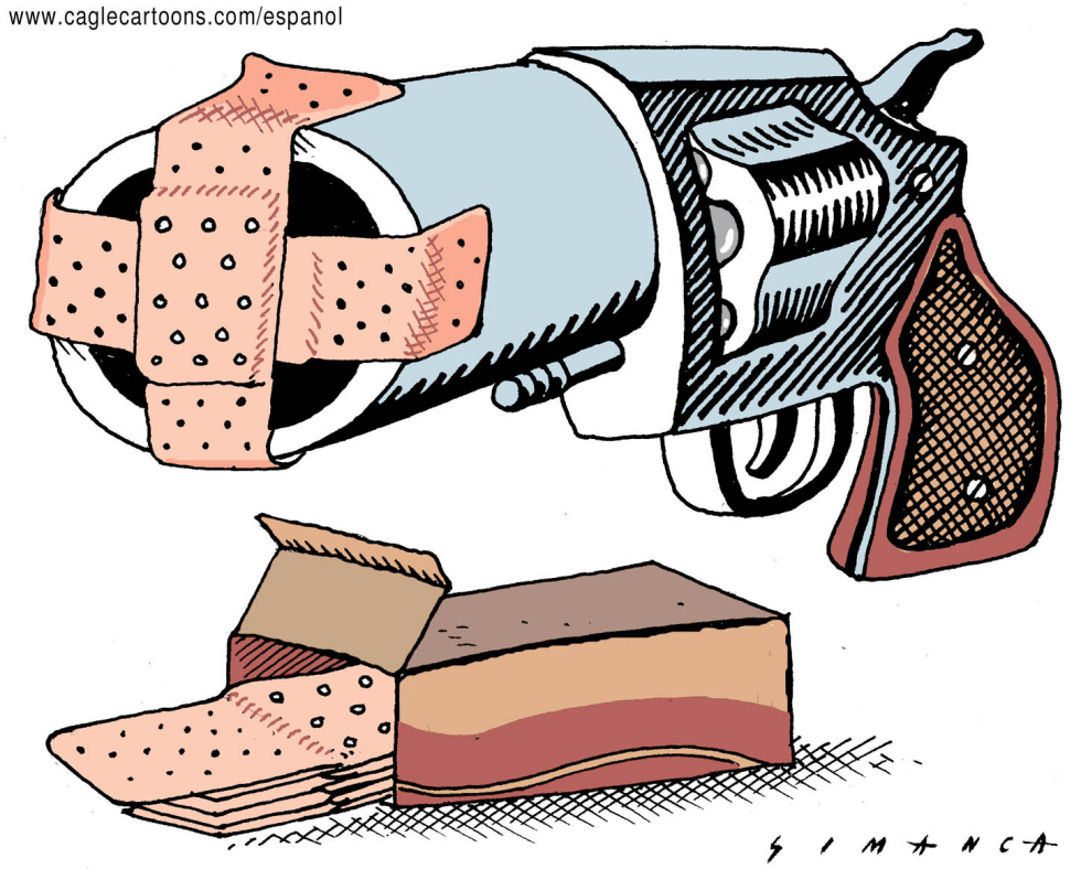  HEALING GUNWOUNDS  by Osmani Simanca