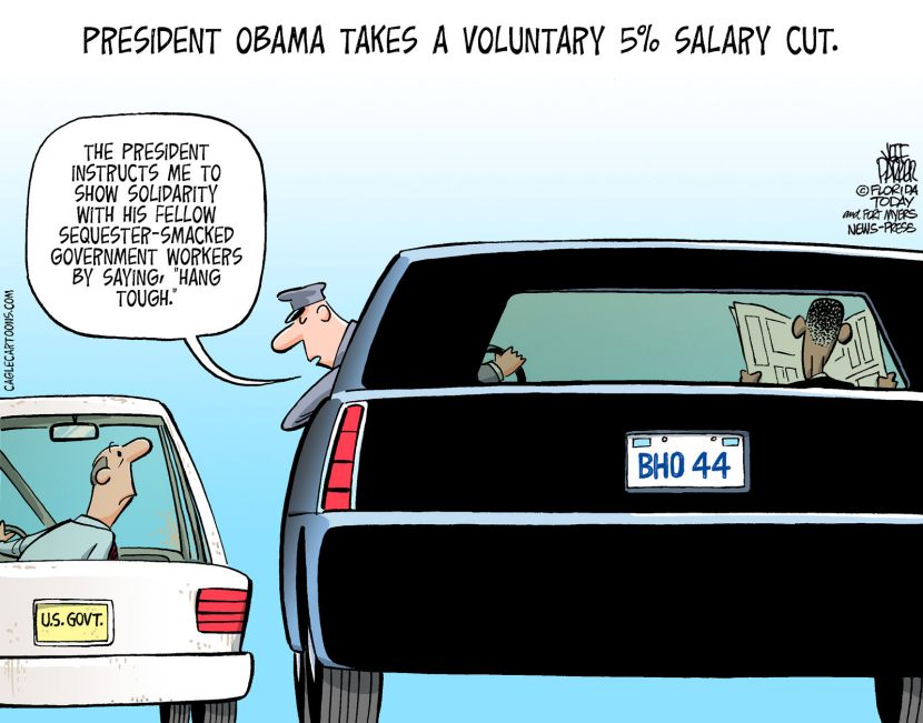 CORRECTED Obama Sequester Salary Cut COLOR