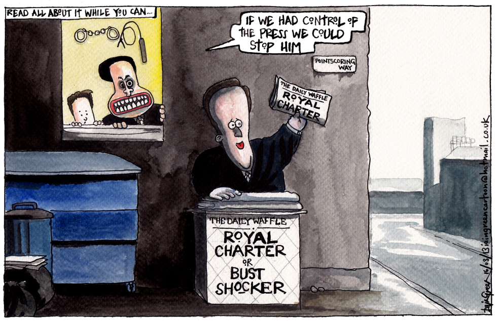 UK PRESS REGULATION THREATS
