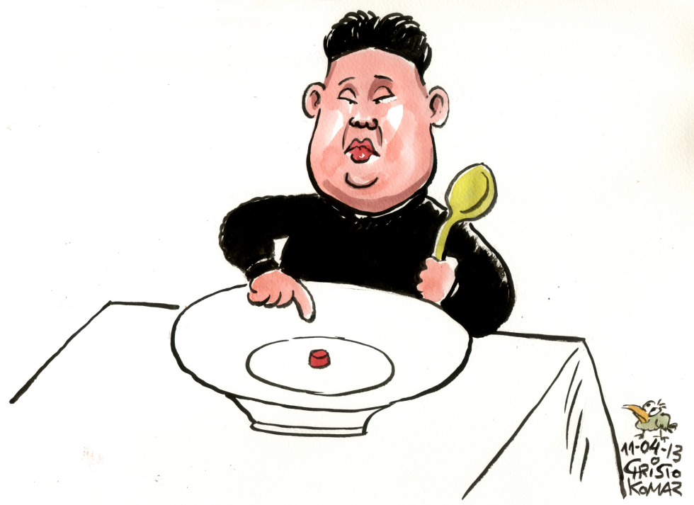 Kim Jong Un is hungry