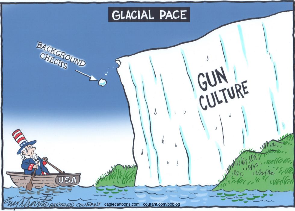  BACKGROUND CHECKS by Bob Englehart