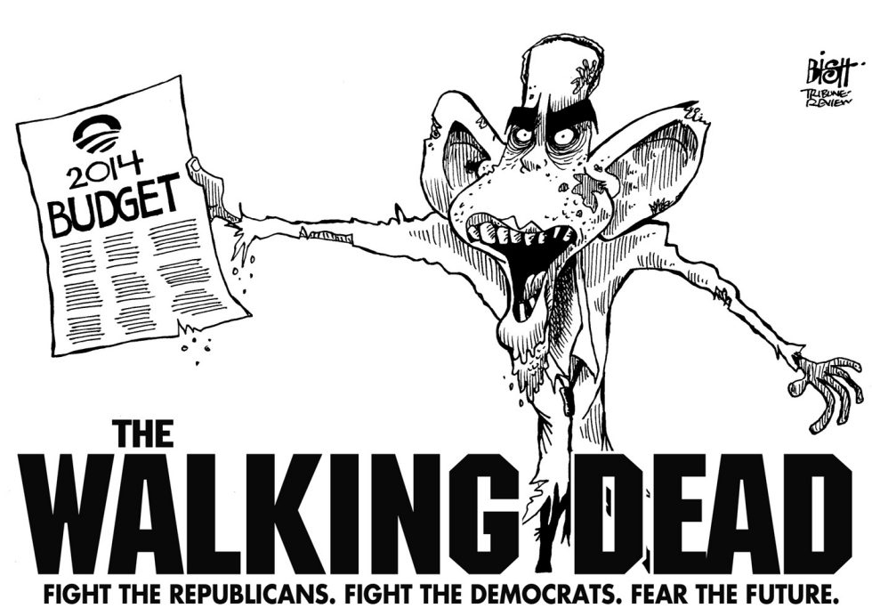 THE WALKING DEAD BUDGET, B/W