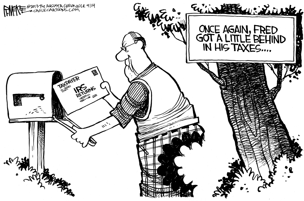 Behind in Taxes