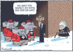 OBAMA BUDGET  by Bob Englehart