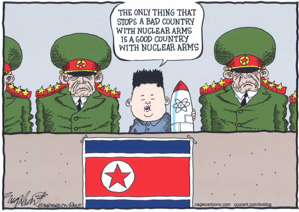  NORTH KOREA'S KIM JONG UN by Bob Englehart