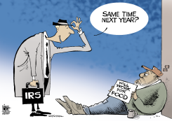 TAX TIME,  by Randy Bish