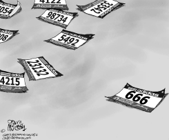 BOSTON MARATHON ATTACK by Gary McCoy