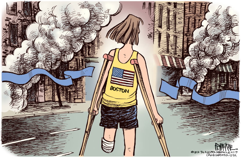 Boston Marathon Bombing COLOR